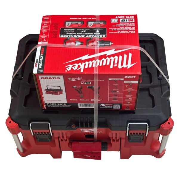 ROTOMARTILLO Y ATORNILLADOR [3610-22CT]   INCLUYE. PACKOUT, DOS PILAS DE 2.0 AMP Y CARGADOR DE 18 V